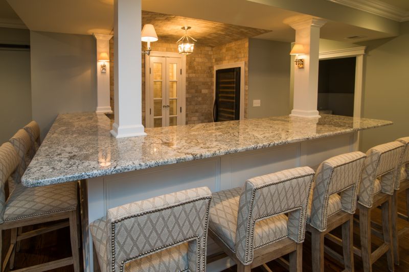 Luxury Home Bar with Granite